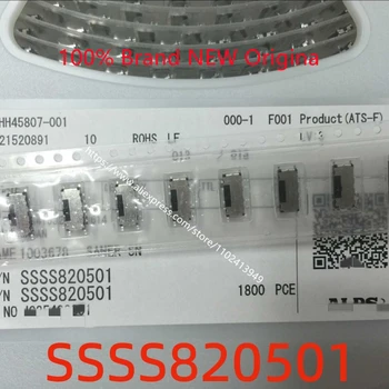 10VNT/DAUG Importuotų Japonijos ALPĖS SMD pastumkite jungiklį SSSS820501 perjungti jungiklį 12 pėdų 3 pavara
