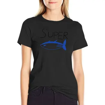 Super Tunų Jin T-Shirt korėjos mados negabaritinių marškinėliai marškinėliai Moterims grafinis tees juokinga