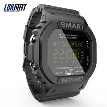LOKMAT MK22 Smart Watch Vyrų Fitneso Apyrankę Tracker Pedometer Vandeniui Skambučių Priminimas Laikrodis Skaitmeninis SmartWatch 