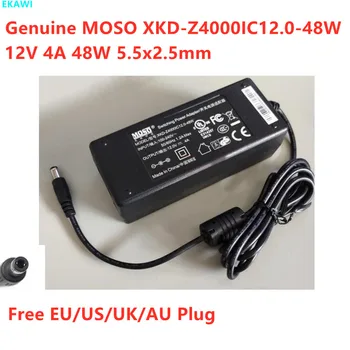 Originali MOSO XKD-Z4000IC12.0-48W (12V 4A 48W AC impulsinis Maitinimo Adapteris Maitinimo Įkroviklis