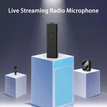 Radijo Mikrofonas Protingas Lavalier Microphone Radijo Aktyviojo Triukšmo Šalinimo Įrašymo Transliacijos Bevielis Mikrofonas