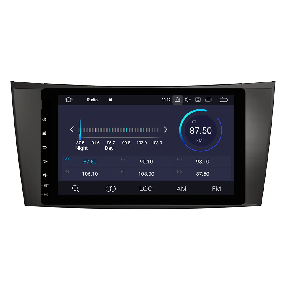 Android10.0 4G+64GB Automobilio multimedia DVD Grotuvas GPS Mercedes W211 W219 W463 CLS350 CLS500 CLS55 E200 E220 GPS Navigacijos DSP