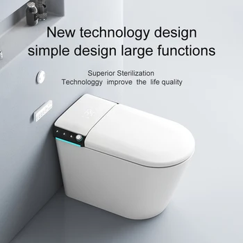 Naujas Dizainas Automatinė Praplovimo Elektros Jutiklis Intelligent WC Grindų Montuojamas Cermiac Smart Tualetas Jutiklis