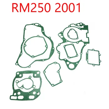 Motociklo Variklio Karterio Apima Cilindrų Tarpinių Rinkinys, Rinkinys, Skirtas Suzuki RM250 RM 250 2001