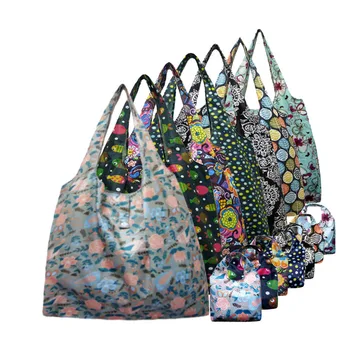 prekybos stipri maišelį galima Skalbti Pirkinių Krepšiai, Sulankstomas Aplinką Tausojančių Nailono Sunkiųjų Kišenė Rankinės