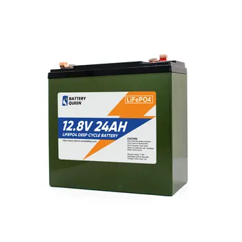 12V 24Ah LiFePO4 Baterija Su Krovikliu 14.6 V Įkraunamas Ličio Geležies Fosfato Baterijos Saulės Sistema RV Electirc Motoroleris