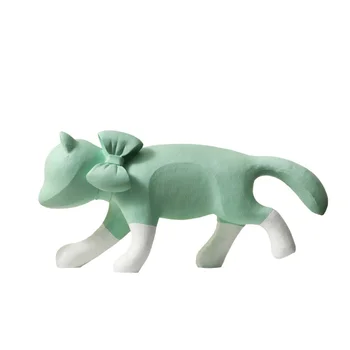 Kūrybos Kačių Figūrėlės Namų Dekoro Skulptūra Modernus Gyvūnų Namų Puošybai Kambarį Dekoro Ornamentą Šiaurės Dervos Stiliaus Tema