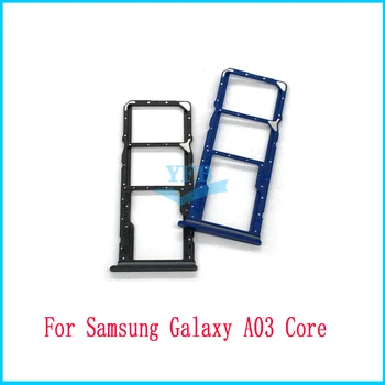 Samsung Galaxy A03 A01 Core A013 A032 SIM Kortelės Lizdas, SD Kortelės lizdas Laikiklio Adapterio atsarginės Dalys