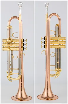 Karšto Parduoti Bacho LT-180S 37 Bb Mažas Trimitas Sidabro Aukso Svarbiausių profesionaliosios Muzikos Instrumentai su byla Nemokamas Pristatymas
