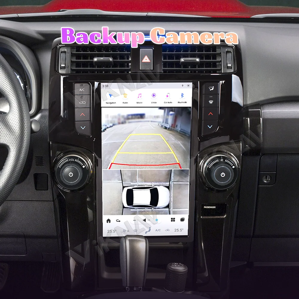 Android11 13.6 Colių Automobilio Stereo Radijo Toyota 4Runner 2009-2019 GPS Navigacijos Tesla Stiliaus Multimedijos Carplay Žaidėjas Galvos Vienetas