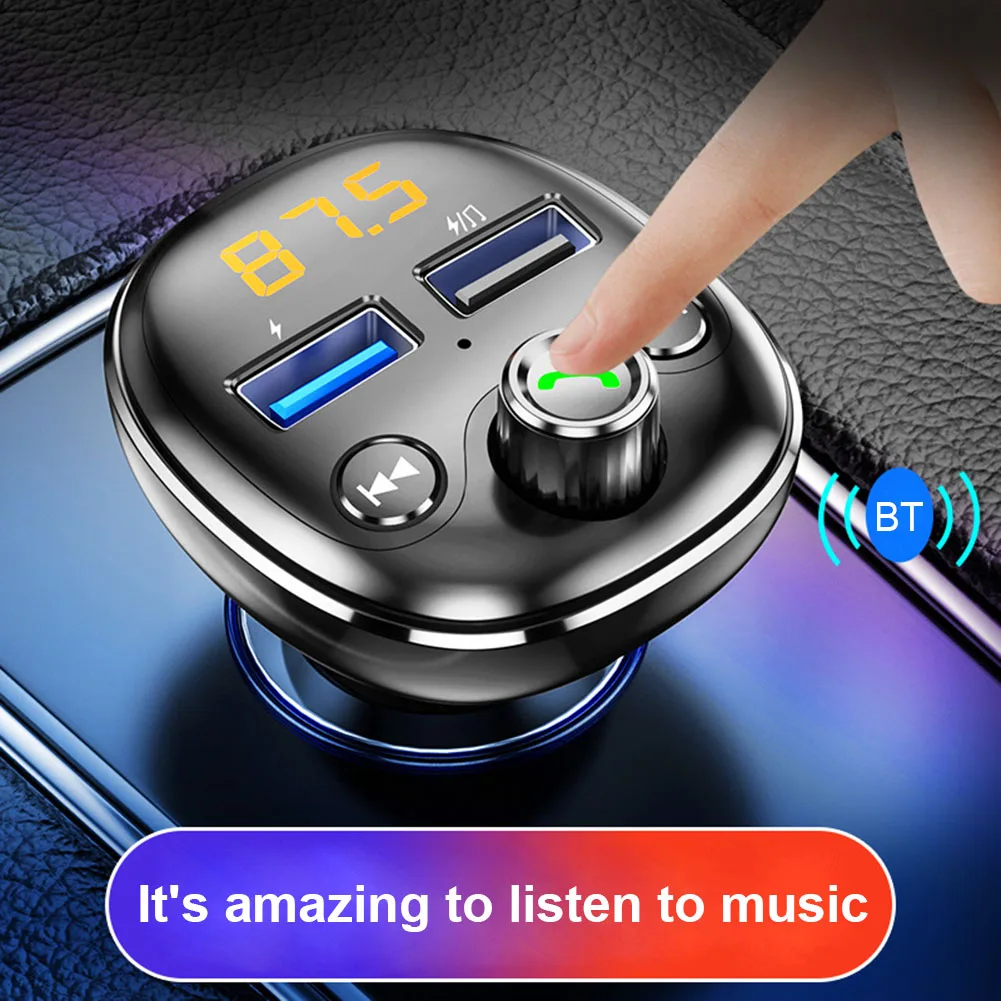 FM Siųstuvas Car Kit Car Radio Moduliatorius MP3 Grotuvas, 